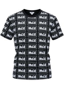 Alexander McQueen Men's Black MCA Graphic Print T-