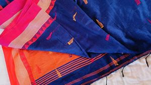 Blue Beautiful Saree❤️