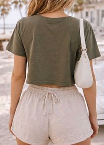 New Pinterest Aesthetic White Fox Vol. 2 Cropped T