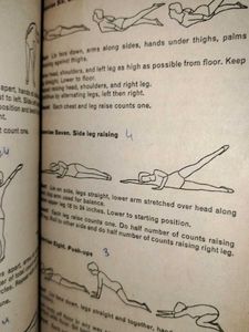 Physical Fitness 5BX XBX Book