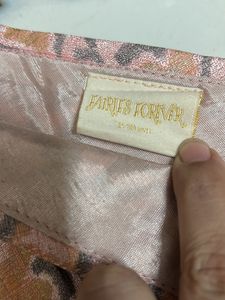 Peach Colour One Shoulder Top And High Low Skirt(Girls)