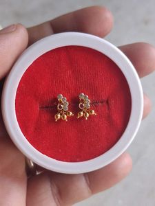 Beautiful Gold Dangle Earrings