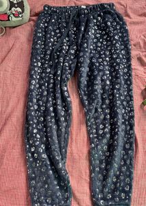 Silver cheetah print lower