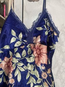 Floral Print Satin Camisole