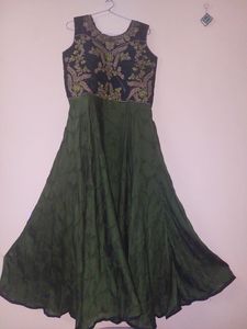 Green Frock Gown