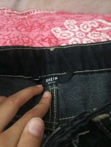 Women's Ripped Wide Leg Jeans