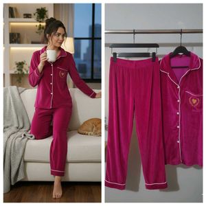 Cozy Velvet Pajama Set