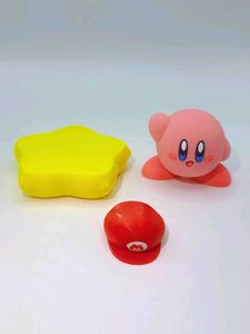 Kirby with Mario hat 3d printed