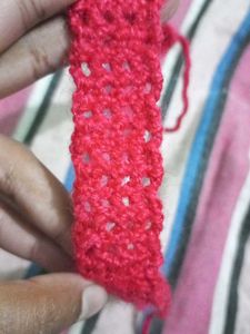 Handmade Crochet Pink Hairbands