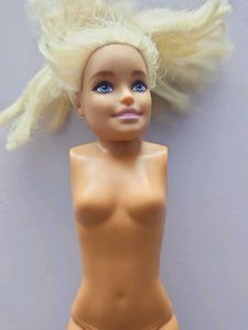 Barbie Doll Torso with Blonde Hair