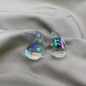 Iridescent Teardrop Earrings