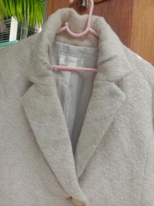 Cream Textured Blazer