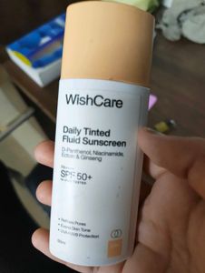 WishCare Daily Tinted Fluid Sunscreen SPF 50+
