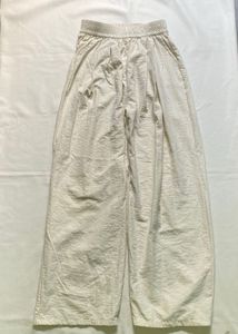 Cream Wide Leg Pants