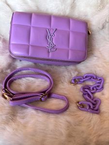 YSL Inspired Lavender Bag