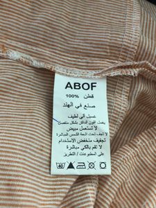 Peach Strips Shirt(Women’s)