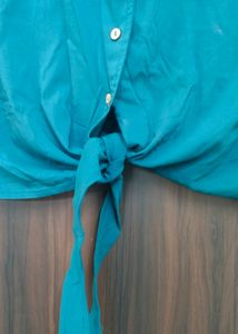 Cropped Knot Shirt