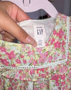 2-3yrs Gap Floral Baby Dress