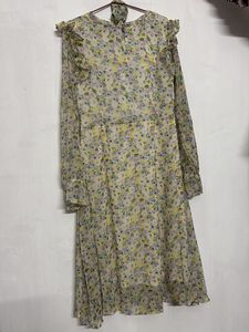 SEREIN Floral Knee Length Dress | Size XS