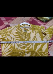 38 Size-  Floral Print Kurta