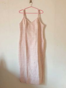 Preppy tweed dress
