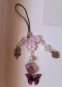 Y2k Butterfly Phone Charm °•