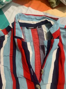 Noun | Westside Striped crop Shirt