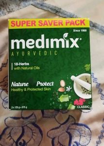 New PacK- 3 Medimix Ayurvedic Classic Soap