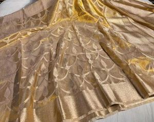 New Without Tag-Banarasi Tissue Silk Saree