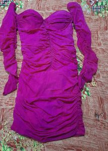 Hot Pink Bodycon Dress