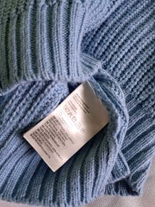 🎀H&amp;M Blue Cropped Knit Sweater Vest🎀