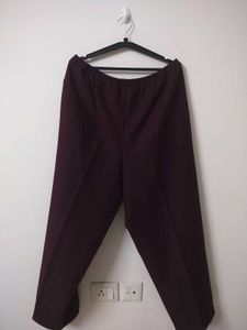 Comfortable Maroon Ethnic Pants
