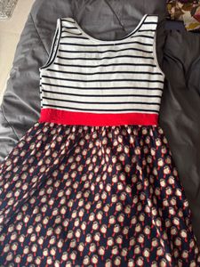 Splash Mini Fit And Flare dress