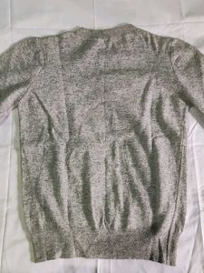 Cozy Grey Knit Sweater