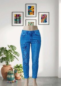 Cute Butterfly Printed Pants 🦋