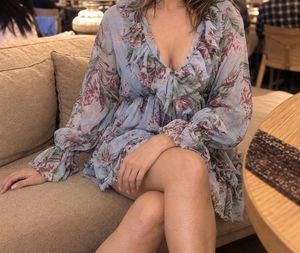 Floral Ruffle playsuit