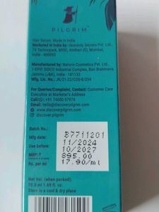 Pilgrim Redensyl &amp; Anagain Hair Growth Serum