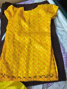 Vibrant Yellow Kurta Set