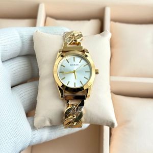 Guess Rose Gold Chain Watch