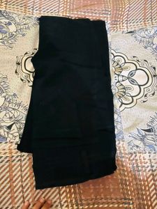 White Button-Up Shirt &amp; Black Pants Set