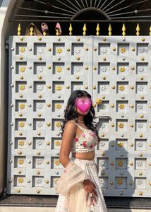 Designer White Lehenga