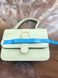 Chic Light Green Handbag