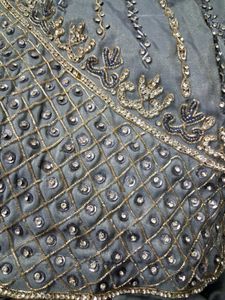 Elegant Grey Kurta Set with Dupatta