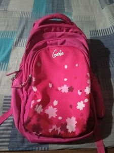 Genie Pink Floral Backpack