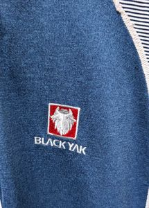 black yak Blue &amp; Gray Cycling Jersey