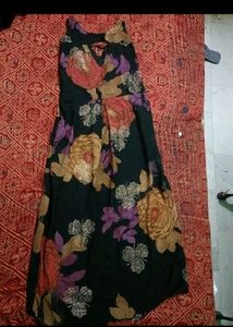 Elegant Floral Maxi Dress