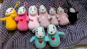 1 piece No-Face Plush Bag Charm