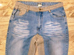 Patchwork Flare Jeans