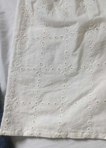 White Eyele shorts