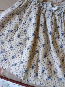 Boho Floral Print Tiered Skirt